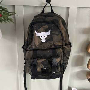Under Armour Project Rock Brahma Backpack Camo UA Storm